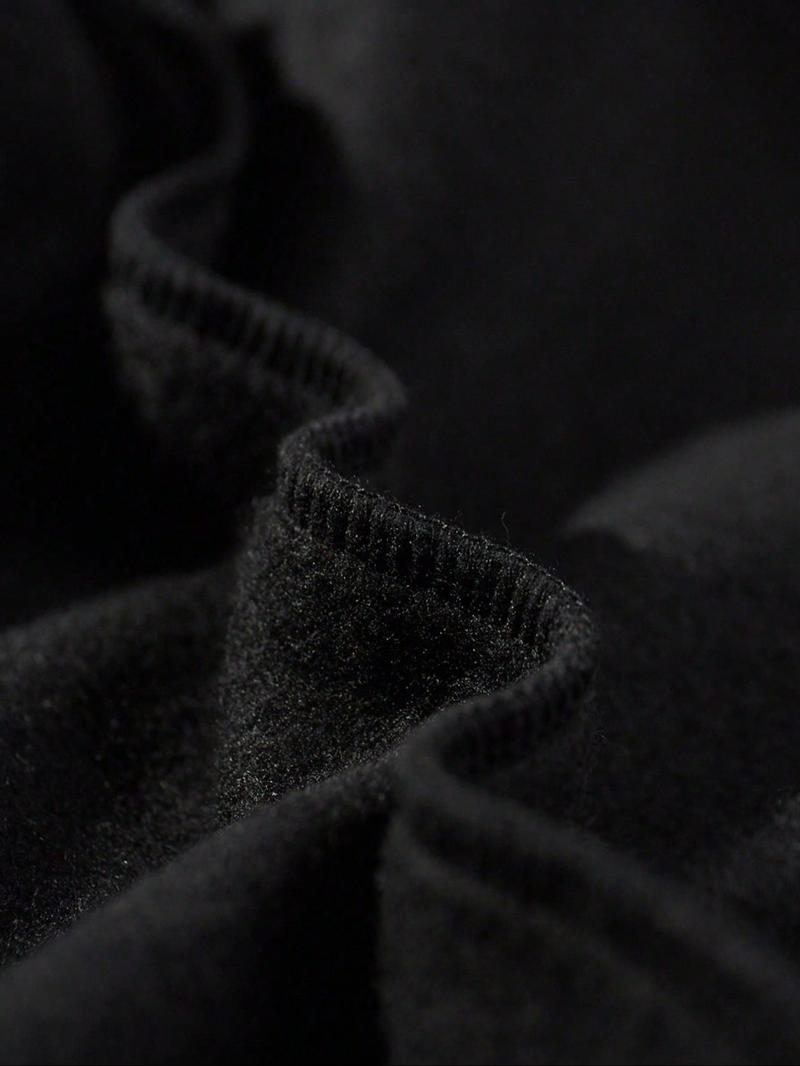 Cross Embellished Zip - Up Hoodie and Track Pants Set, Edgy Streetwear, TikTok - Trending Fashion, Streetwear Tracksuit Set