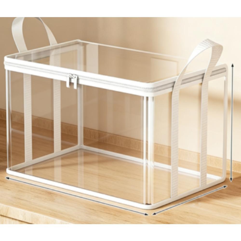 The storage box is stackable with a sturdy and durable structure, suitable for books, clothes, snacks and office documents. It can be used in homes and offices, featuring a space-saving design.