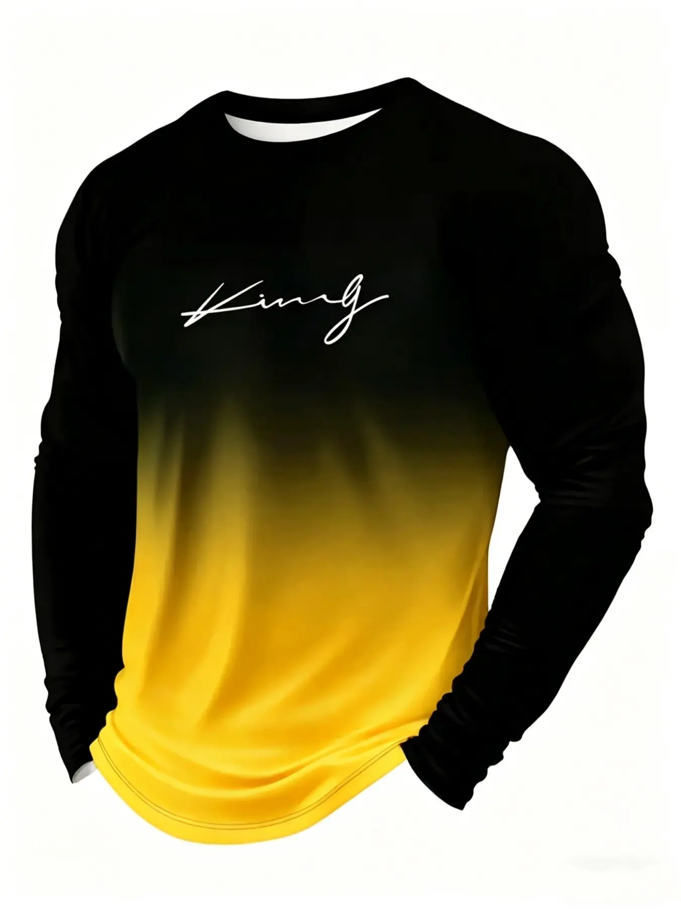 Bright yellow