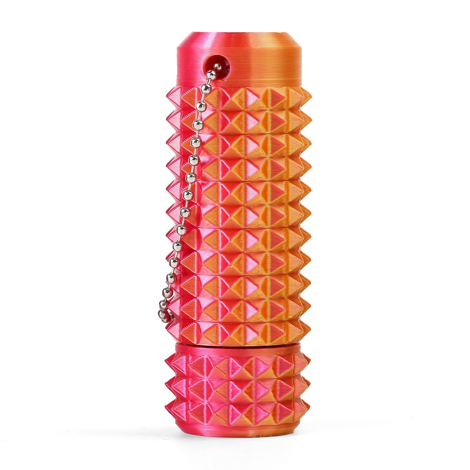 Little Ouchies Pain Fidget Toy, Rotatable Spiky Sensory Fidget for Anxiety Relief, 3D Printed Grippie Keychain for Focus & Stress Relief