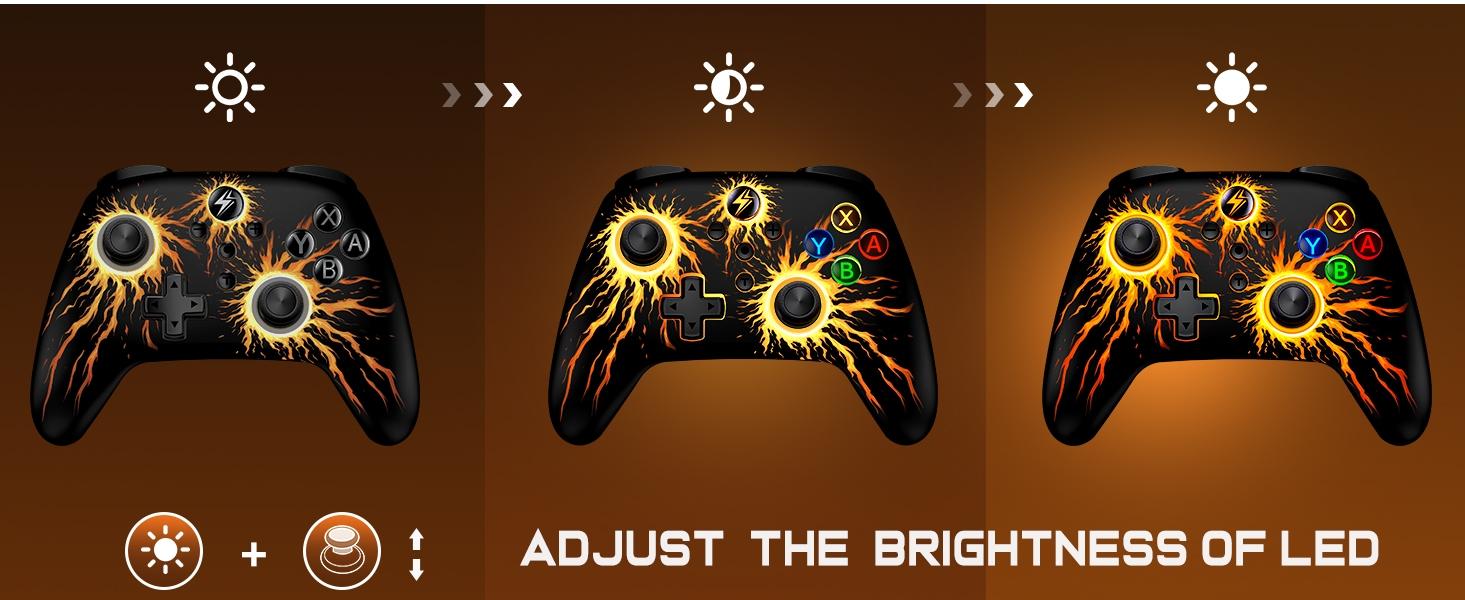 BEBONCOOL Wireless Switch Controller for Nintendo Switch Controller/Lite/OLED, LED Wired PC Game Joysticks-Wireless iOS/Android Remote, Nintendo Game Accessories Gamepads & Standard Controllers BEBONCOOL Wireless Switch Controller for Nintendo Switch Controller/Lite/OLED, LED Wired PC Game Joysticks-Wireless iOS/Android Remote, Nintendo Game Accessories Gamepads & Standard Controllers