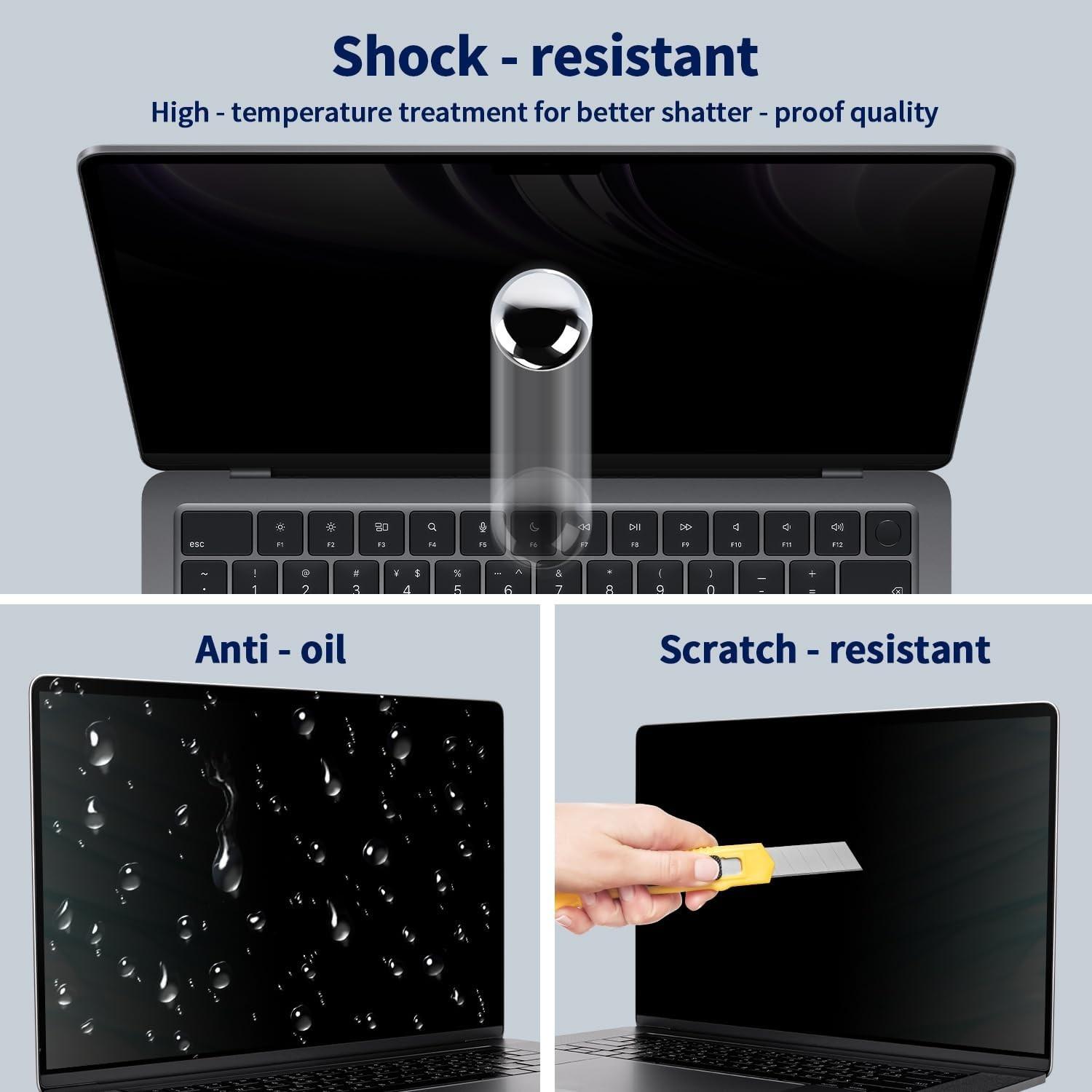 Magnetic Privacy Screen for 2026 Macbook Neo 13-Inch, Removable Matte Laptop Shield, Anti Glare Blue Light Filter, Anti-Spy for MAC Neo A18 Pro Chip