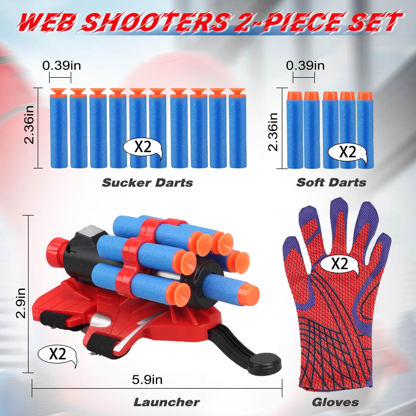 【Free Shipping】Web Shooters Toy 2 Pack,Web Slinger Toys with Spider Glove Launcher,Toys for Young Men Women's Christmas Gift, Halloween Present, Black Friday Gifts,Fun Toy 【Free Shipping】Web Shooters Toy 2 Pack,Web Slinger Toys with Spider Glove Launcher,Toys for Young Men Women's Christmas Gift, Halloween Present, Black Friday Gifts,Fun Toy