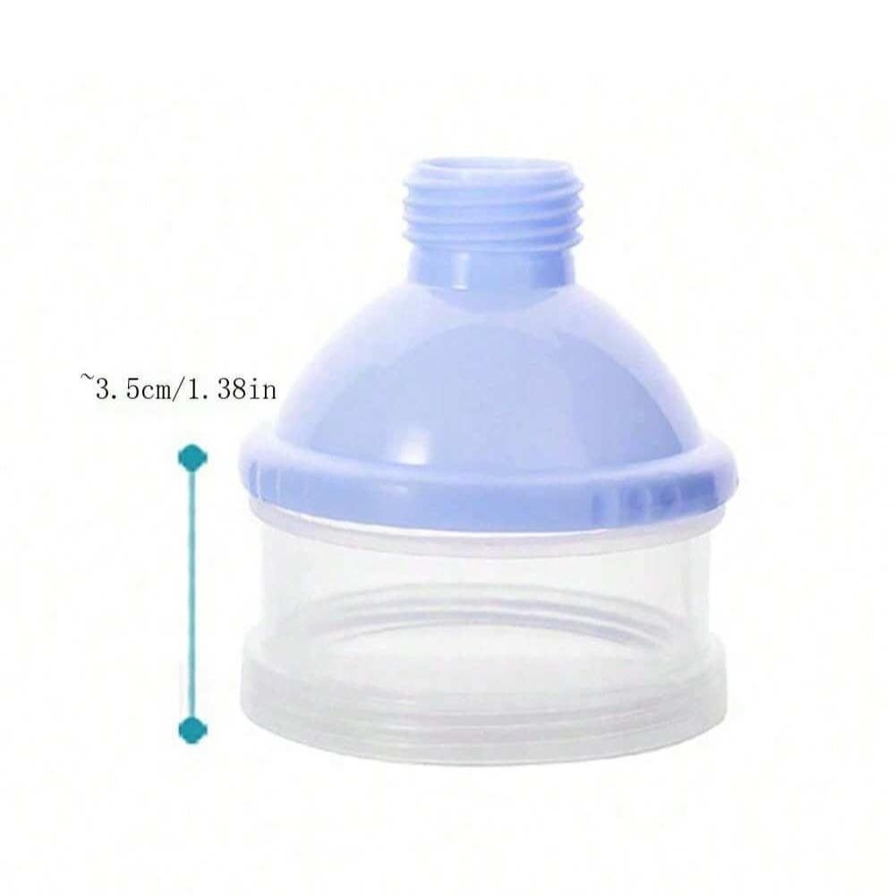 5-Layer Baby Formula Storage Container, Portable Detachable Box, Snack Organizer, Secure Sealed Compartments, Ideal for Rice Grains & More