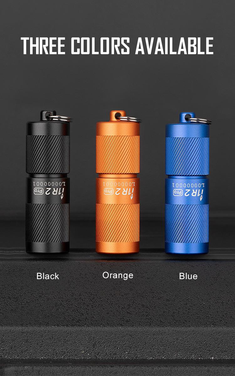 OLIGHT I1R 2 Pro Eos 180 Lumens EDC Rechargeable Keychain Flashlight, Powered by Built-in Battery with Type-C USB Cable, Slim Mini Handheld Light