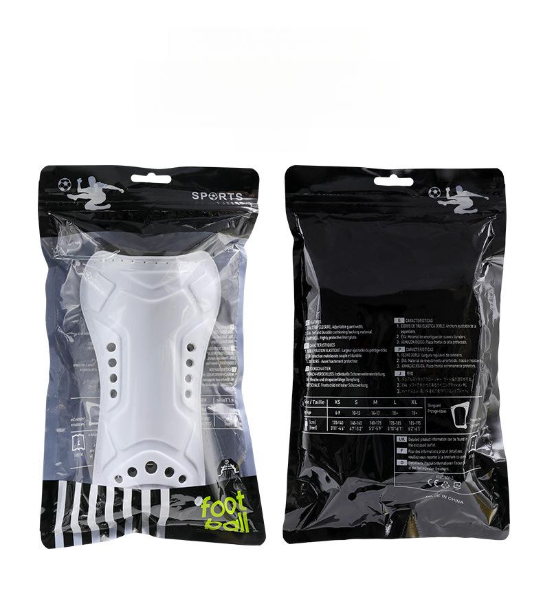Football shin guards, thickened multi-hole foot guards, sports calf socks with straps, football equipment