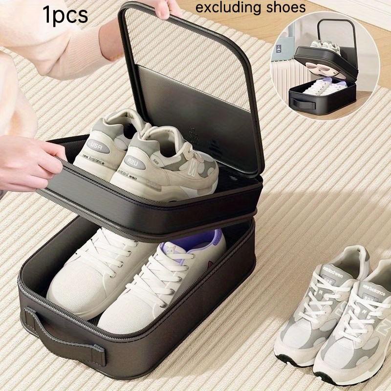 High Capacity Travel Shoe Bag, Holds 3 Pairs of Shoes, Durable Dust-Proof Breathable Storage, Comfort Handle, Ideal for Travel, Travel Organizer Bags
