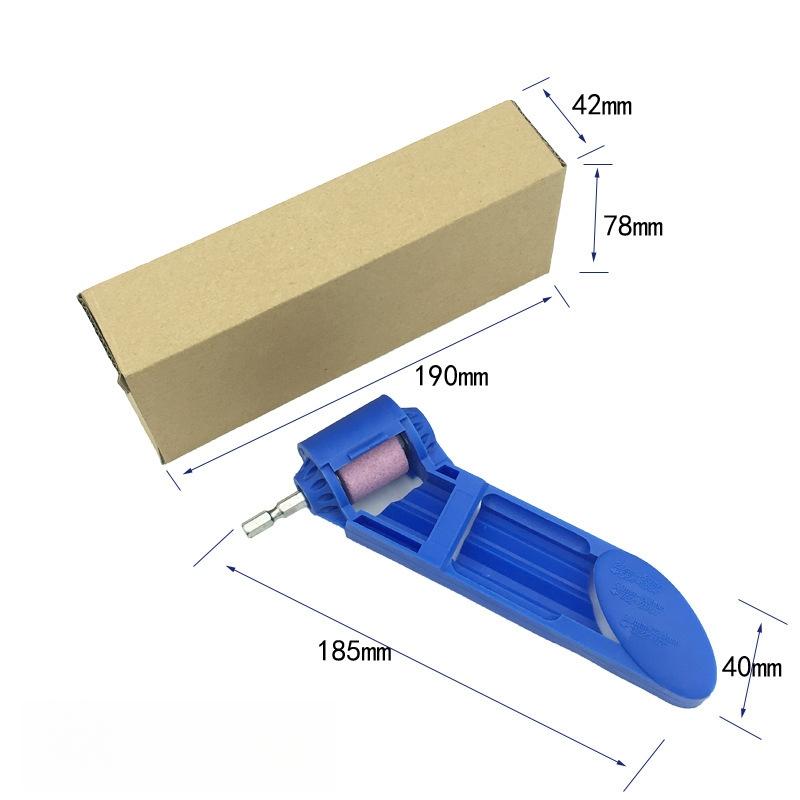 1pcs Portable Drill Bit Sharpener With Grinding Wheel For Quick And Easy Sharpening Of Nail Drill Bits, Sharp And Ready