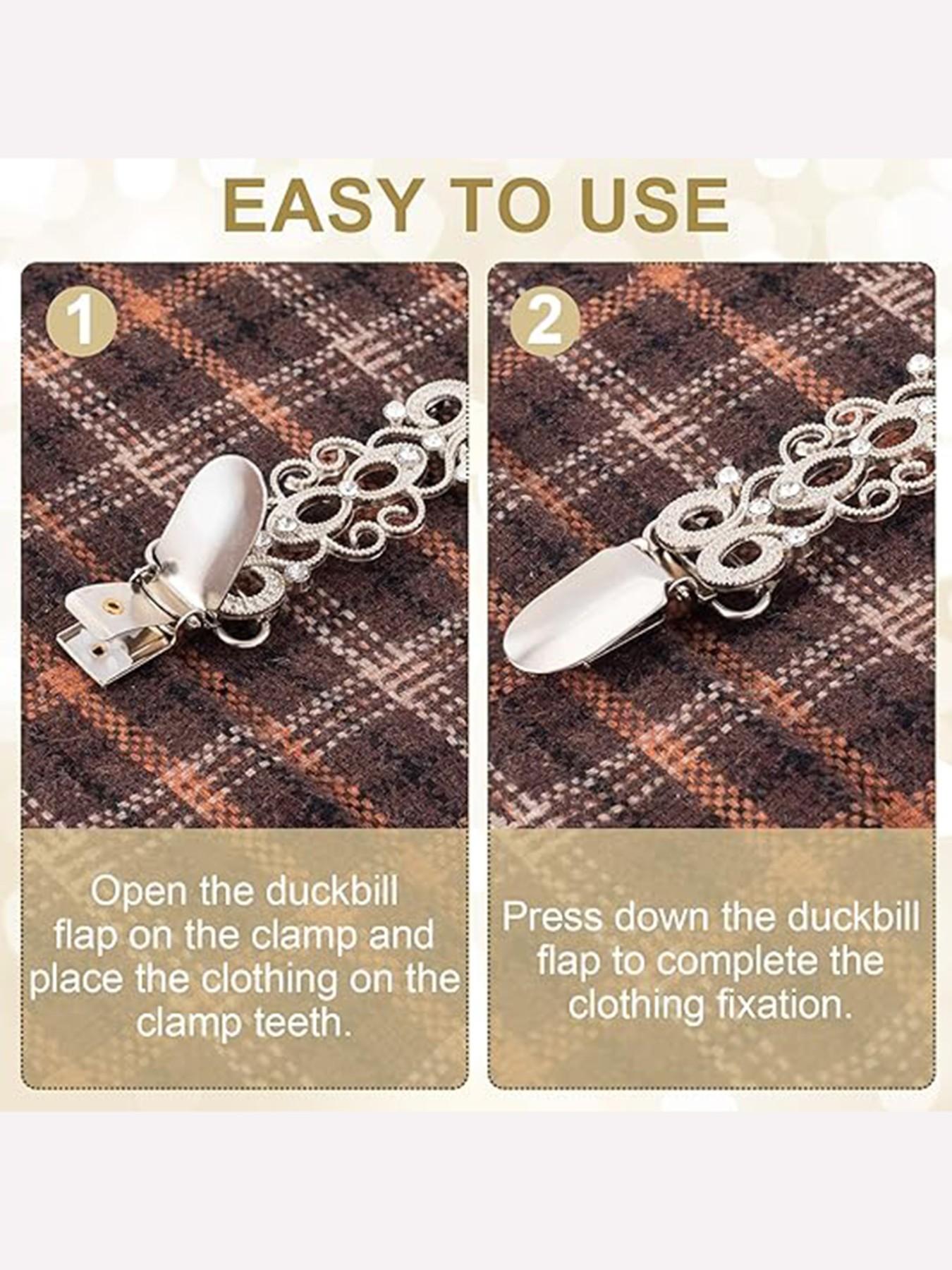 4-Piece Vintage Waist Cincher Set, Retro Sweater Dress Scarf Cardigan Clip, Women's Waist Trainer Belt, Unisex Design