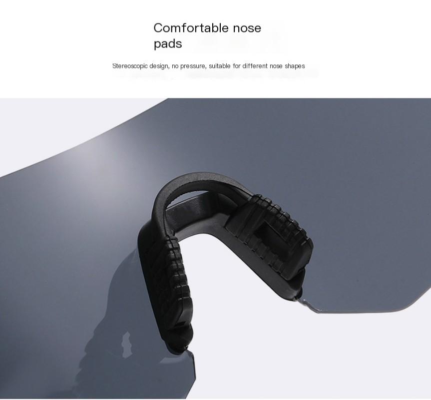 Best-selling cycling glasses, colorful one-piece film sunglasses, windproof and UV-proof outdoor sports glasses