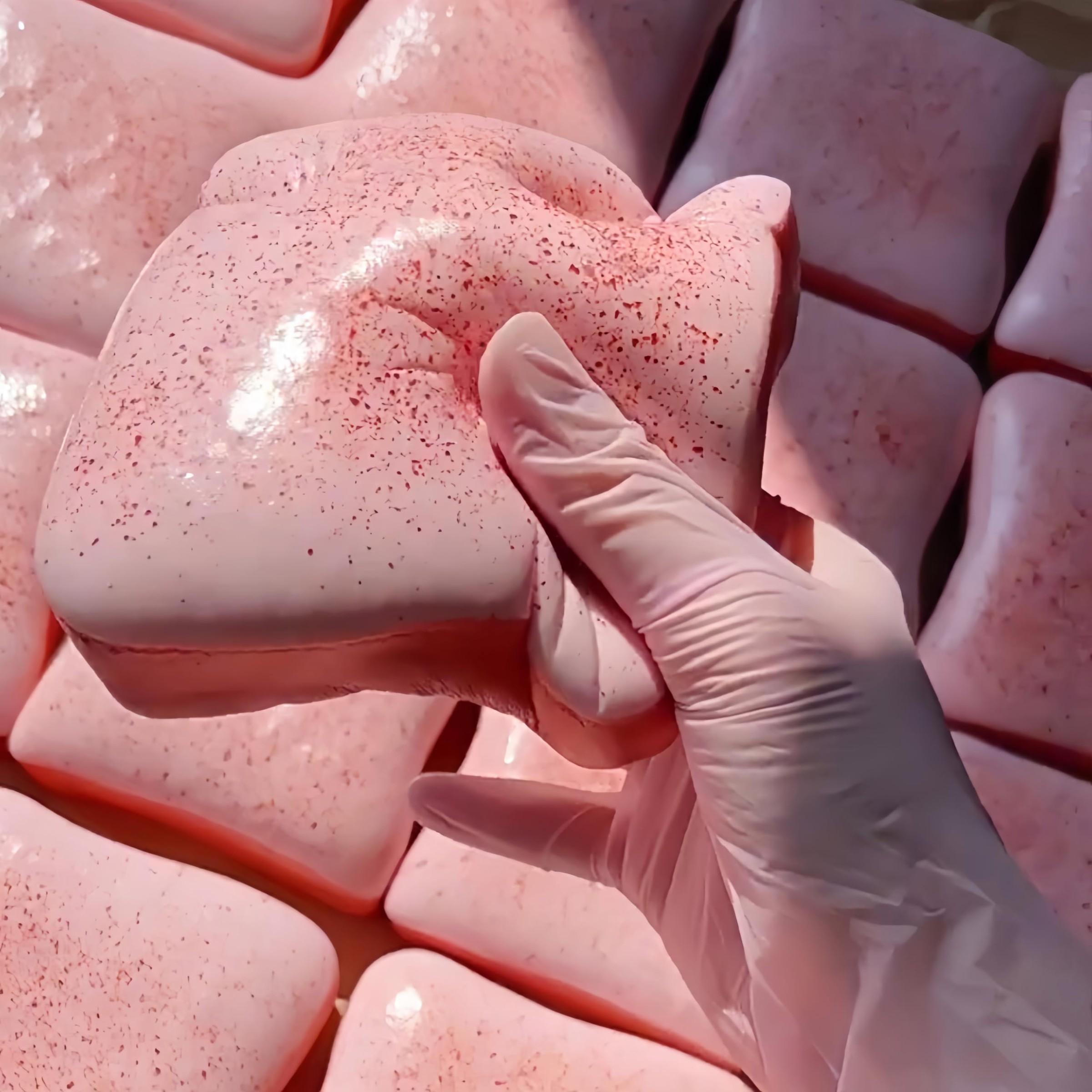 Stress Relief Toy, Squishies, Ultra Soft Strawberry Toast Slow Rebound Stress Ball, Realistic Bread Shape Squeeze Toy, Large Food Stress Reliever