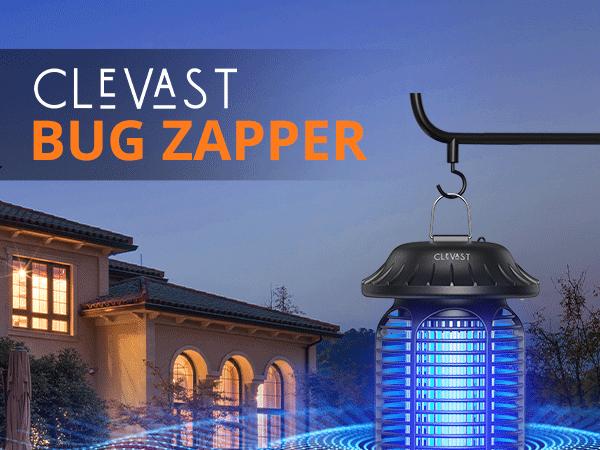 CLEVAST Bug Zapper, UV-Powered Mosquito Zapper – Waterproof & Versatile for Indoor/Outdoor Use CLEVAST Bug Zapper, UV-Powered Mosquito Zapper – Waterproof & Versatile for Indoor/Outdoor Use