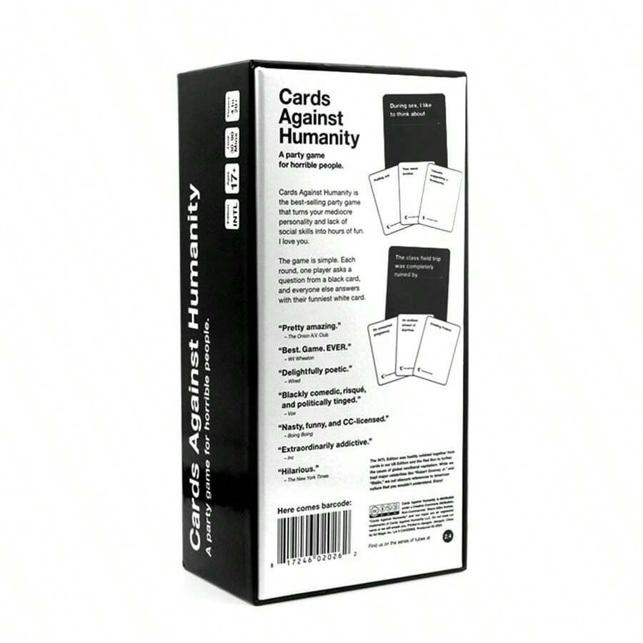 Cards Against Humanity Game, 1 Count Updated Edition for Adult, Interactive Game Cards, Party Game Cards, Fun Game Cards for Party, Tabletop Games