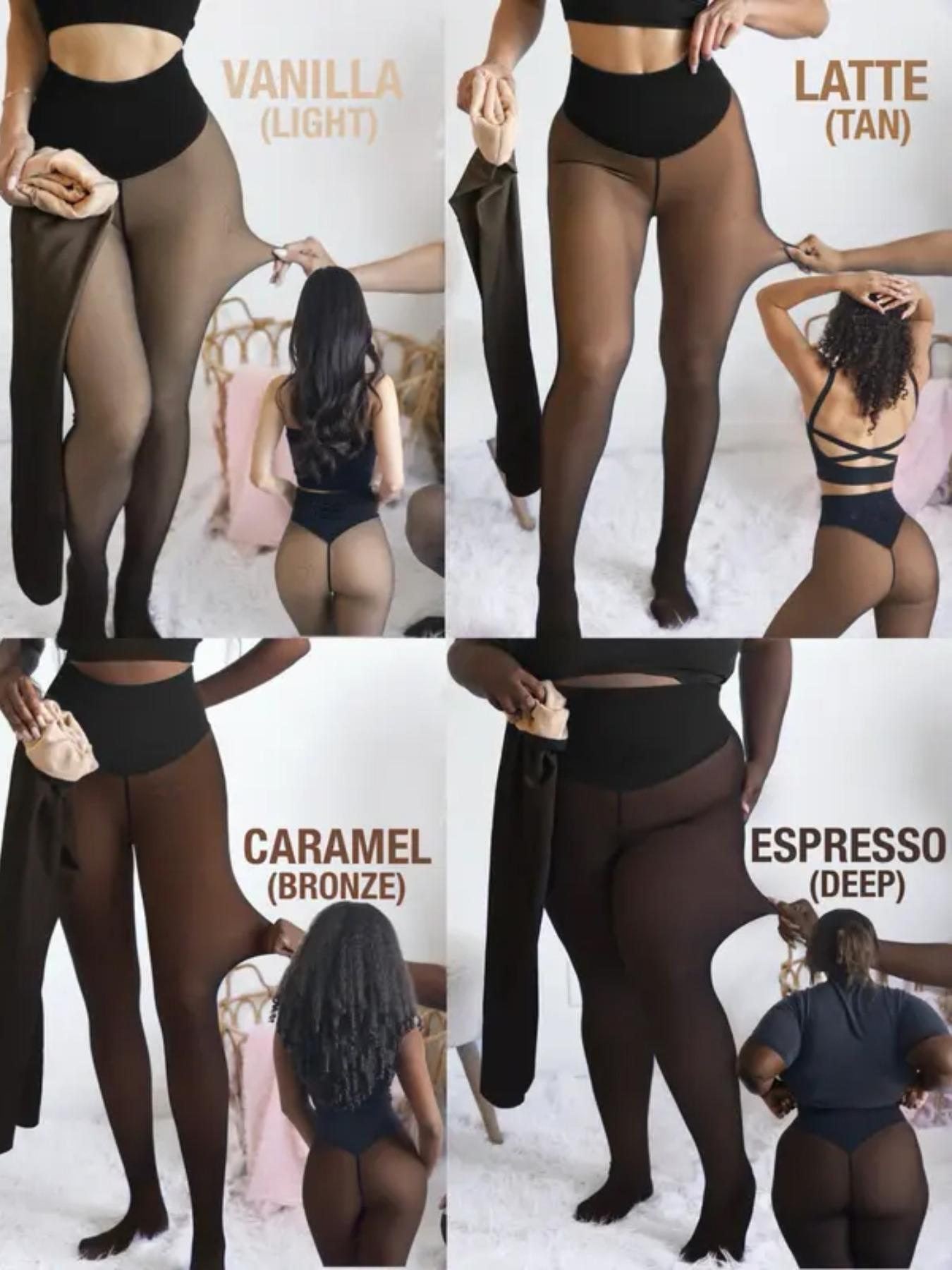 Women's Fleece Lined Sports Tight Leggings, Original Magic Fleece Inner Pants, High Waisted Legging, Multiple Sizes Available, Comfortable and Warm, Athletic Leggings, Fitness Leggings