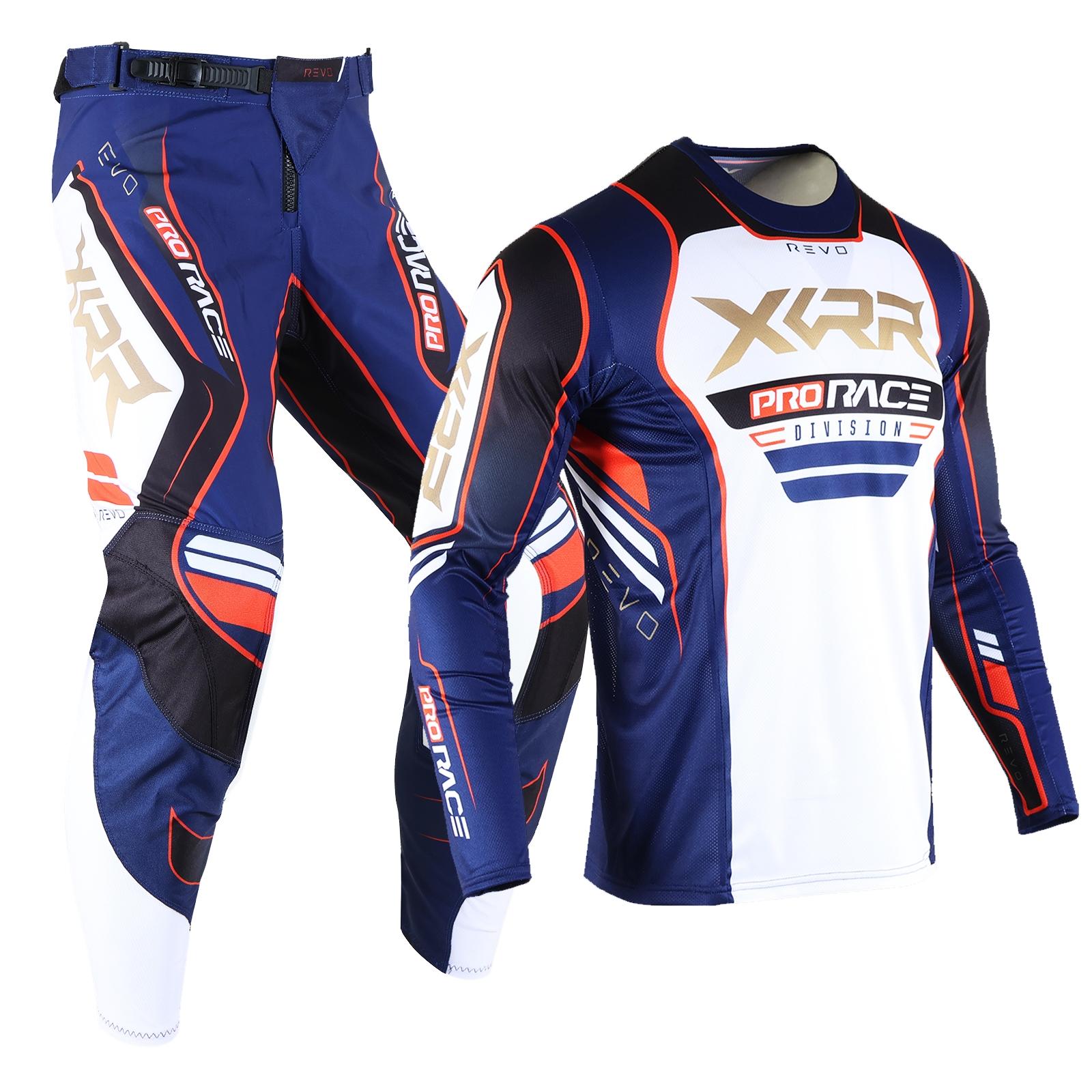 XCRR Jersey and Pants Combo Motocross Enduro Offroad MX MTB DH Riding Dirt Bike Downhill Racing Adult Sports Gear Set Sports Clothing