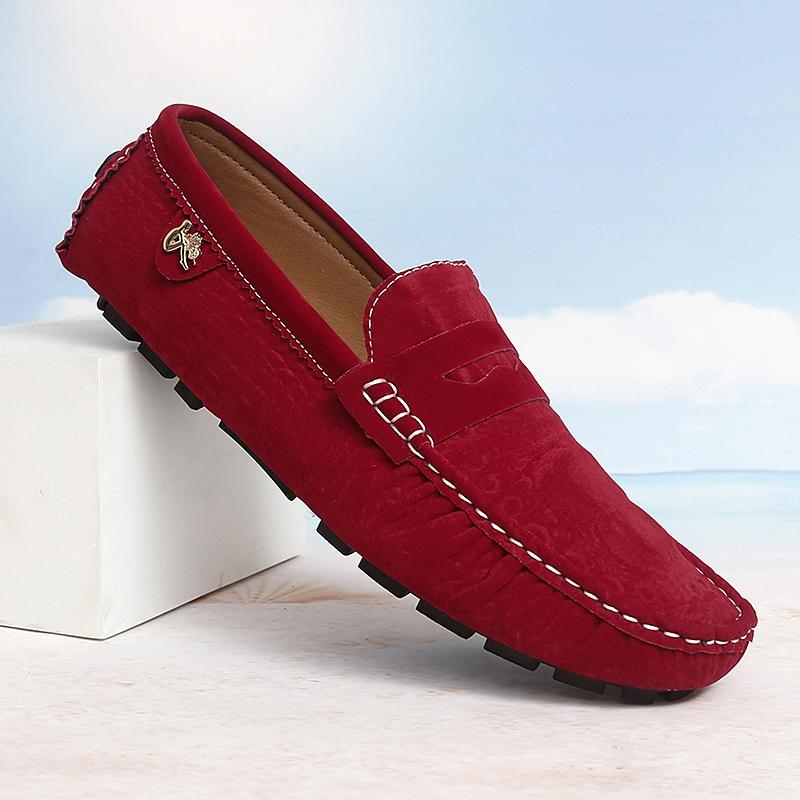 New Men's Velvet Loafers 2026, Multiple Colors Available, Classic Plain Design, Anti-Slip Rubber Sole, Comfortable Casual Walking Shoes