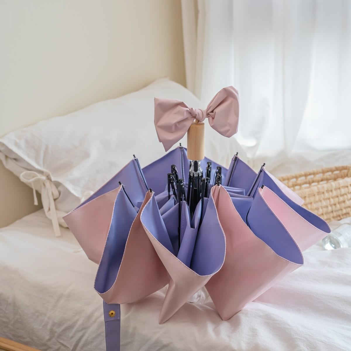 Manual High-Density Colorful Macaron Umbrella, Waterproof Sunscreen, Multiple Colors Available, Suitable for Daily Commute and Photography, Unisex