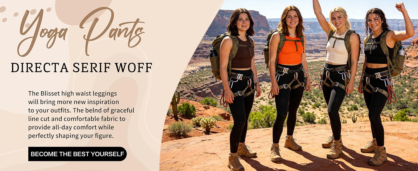 Sports & Outdoors Sports & Outdoors Blisset High Waist Leggings for Women - Opaque, Soft Tummy Control Athletic Pants for Yoga, Running, Workout and Gym