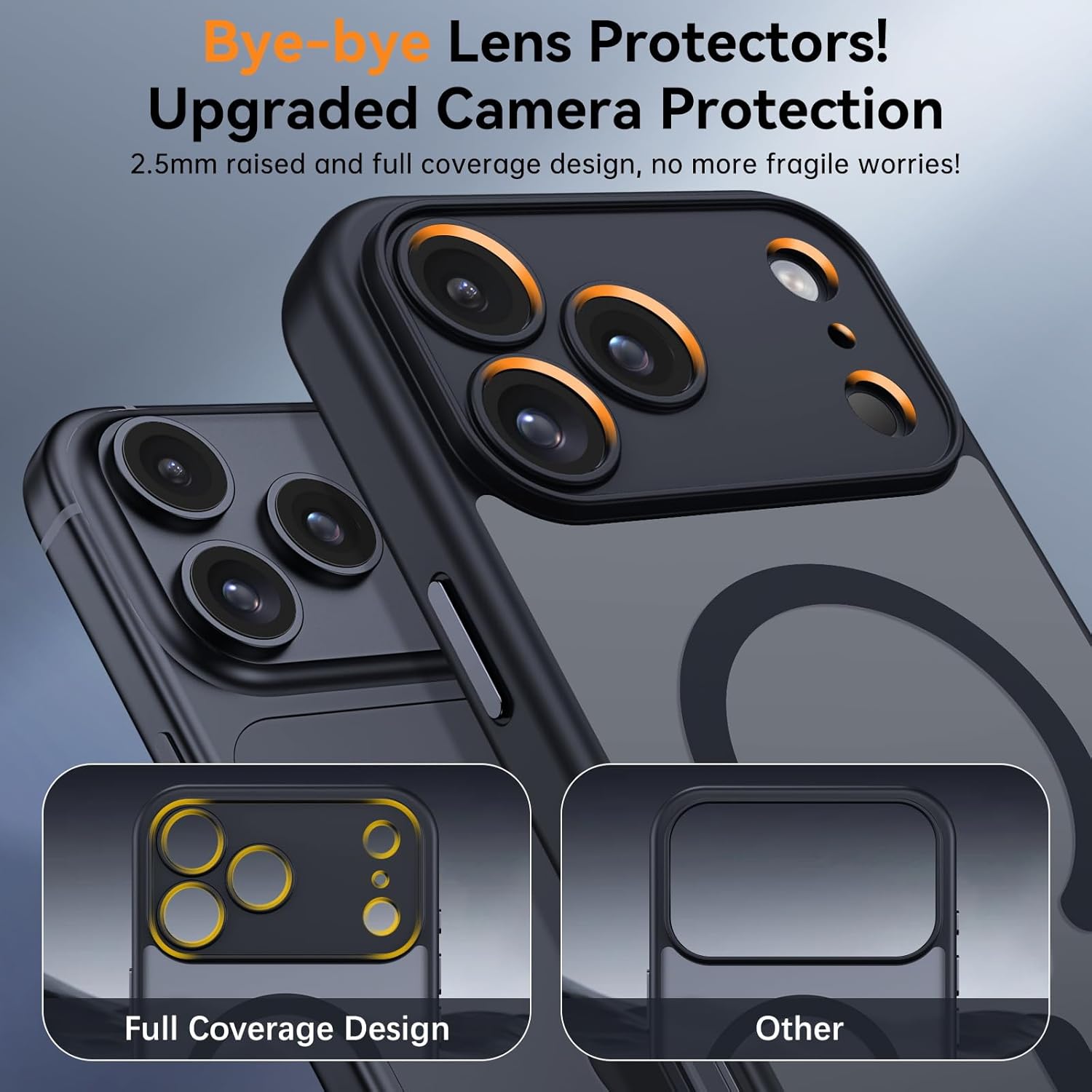 Magnetic Protector Matte Translucent Smartphone Case For iPhone 17 Pro Max 17 Pro 17 16 15 14 Plus 13 12 11 Pro Max For Magsafe Wireless Charger Cover