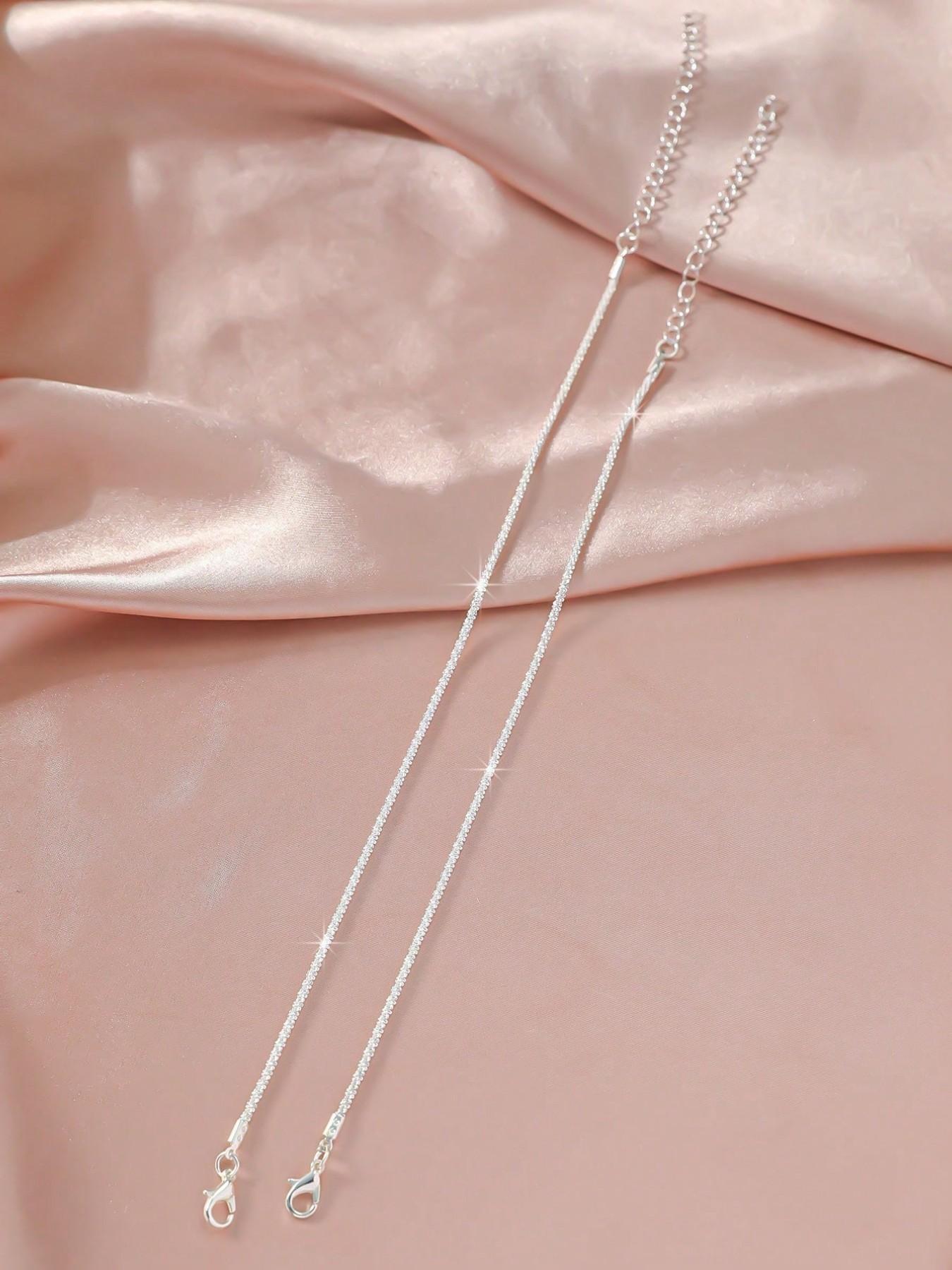 2 Pcs Starry Chain Anklets, Unique Women's Beach Vacation Party Anklets, Stylish Foot Jewelry for Summer