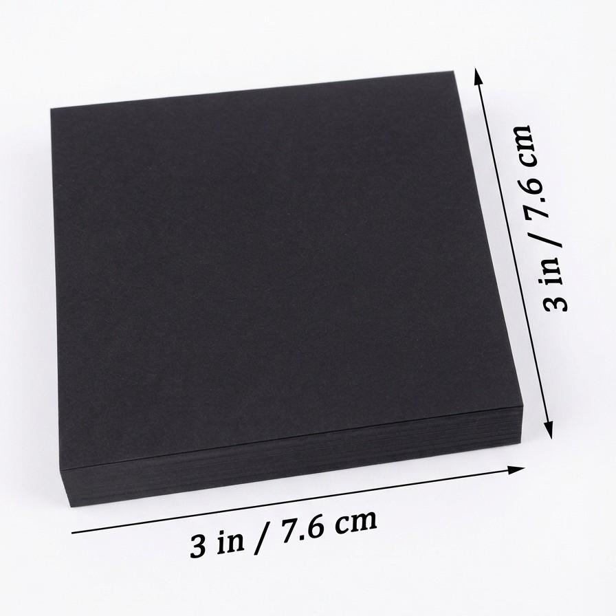 4 Pack Simple Sticky Notes, 200 Sheets, Home School Office Supplies, Smooth Surface, Easy to Stick, Durable Multi-Functional