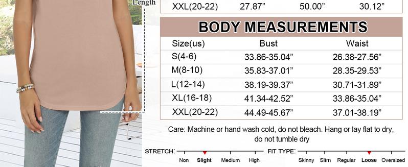 ANRABESS Women's Short Sleeve Henley Tops V Neck Summer Casual Loose Dressy Shirts Blouse Basic Tees