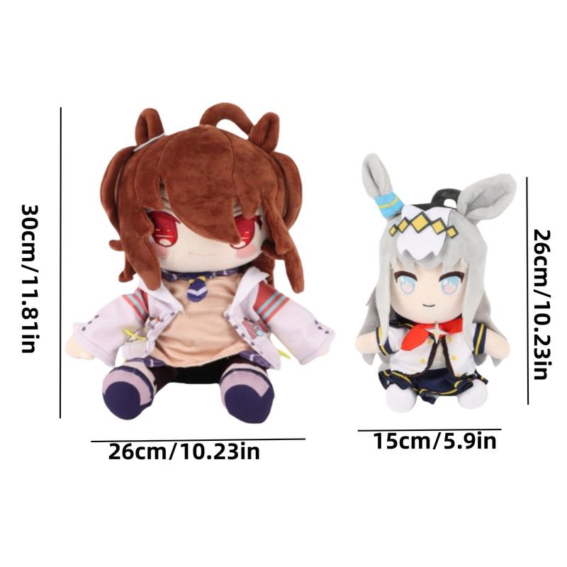 Uma Musume: Pretty Derby Clloection -Cute Soft Adorable Stuffed Figures,Collectable Plush Doll, Ideal Gift for Game