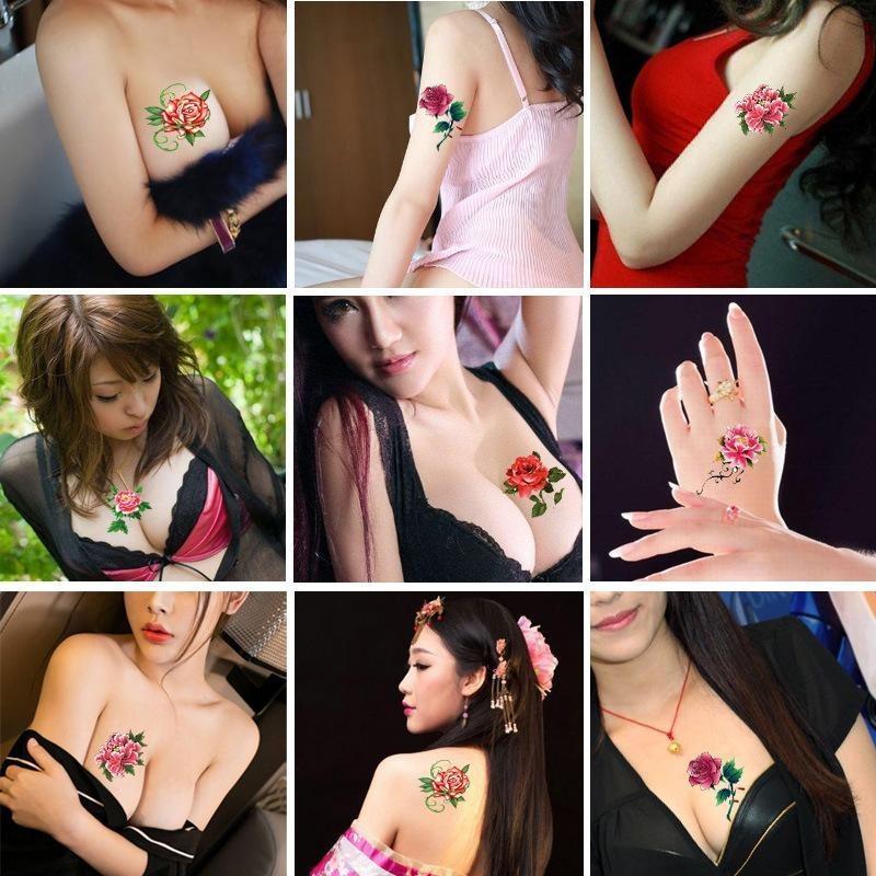 66 Sheets Flowers Temporary Tattoos Stickerss, Roses, Butterflies and Multi-Colored Mixed Style Body Art Temporary Tattoo for Women, Girls or Kids Waterproof Removable Long Lasting 66 Sheets Flowers Temporary Tattoos Stickerss, Roses, Butterflies and Multi-Colored Mixed Style Body Art Temporary Tattoo for Women, Girls or Kids Waterproof Removable Long Lasting
