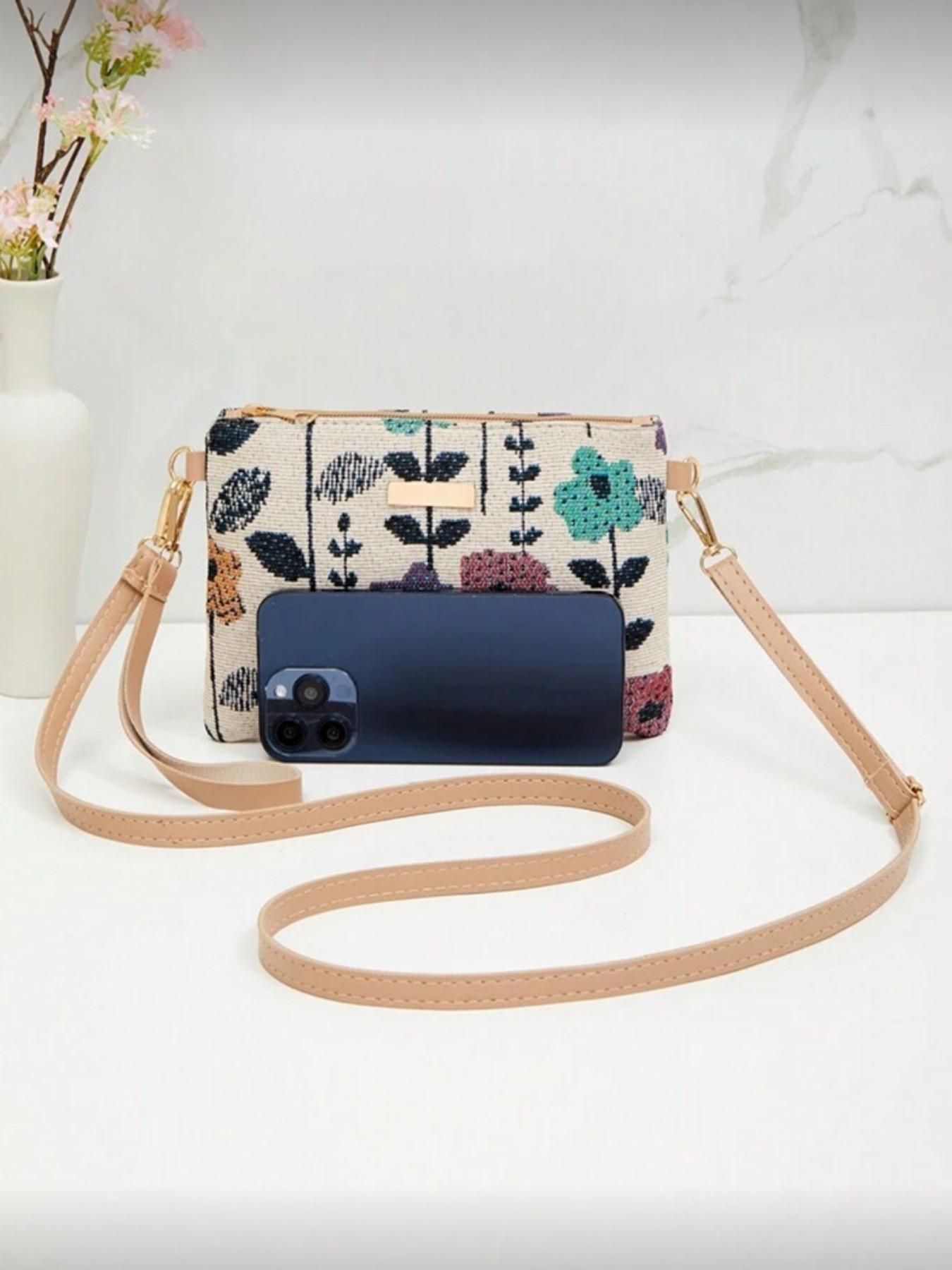 New Women's Multifunctional Handbag, Small Shoulder Crossbody Bag, Sweet Square Shape, Spring Summer Vacation Casual Beach Gift