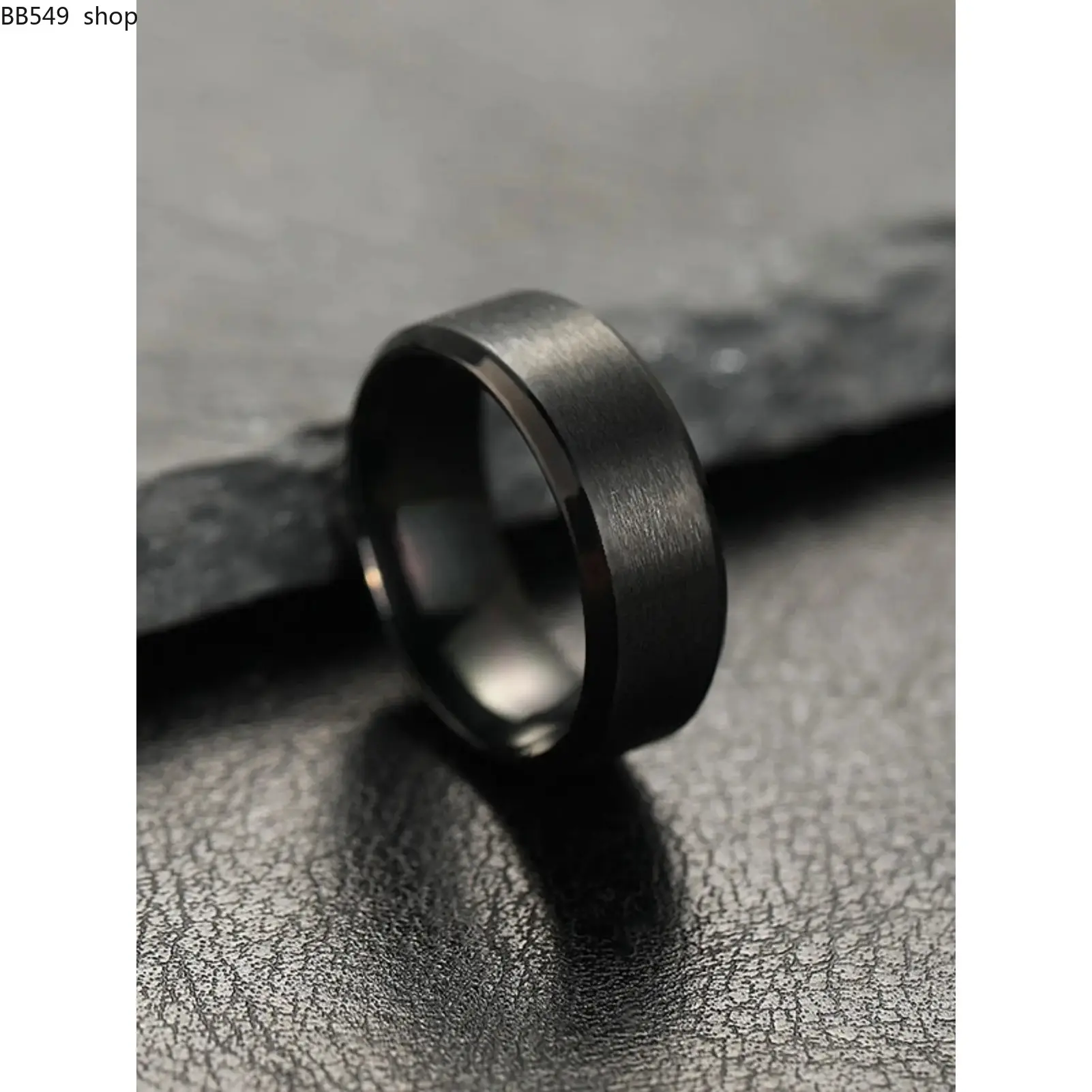 Summer 2024 Simple Design Plain Stainless Steel Ring, Daily Casual Versatile Accessories for Women Men