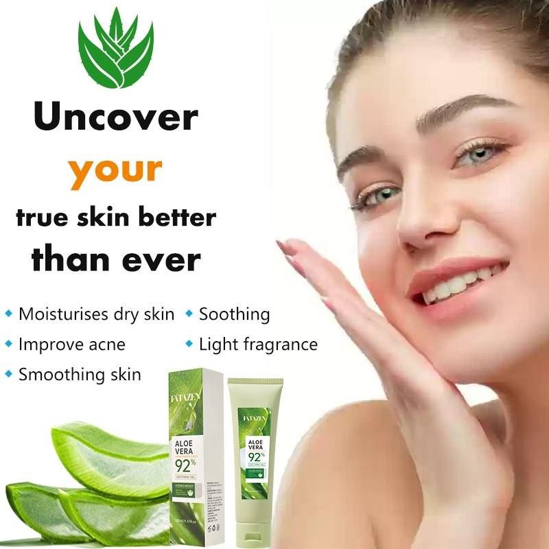 Fatazen 100ML Plant Extract Aloe Vera Gel, Crystal Soothe Repair, Long  Lasting Hydration, Moisturizing, Refreshing, Non-Sticky After Sun Care -  TikTok Shop