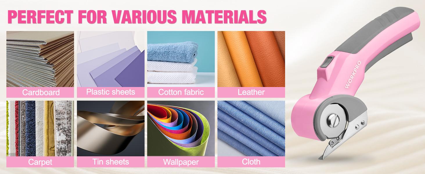 #JumpstartSale WORKPRO Cordless Electric Scissors, 4V Rechargeable Powerful Shears Cutting Tool for Fabric, Leather, Carpet and Cardboard, Power Rotary Cutters for Sewing, Scrapbooking, Crafting #JumpstartSale WORKPRO Cordless Electric Scissors, 4V Rechargeable Powerful Shears Cutting Tool for Fabric, Leather, Carpet and Cardboard, Power Rotary Cutters for Sewing, Scrapbooking, Crafting