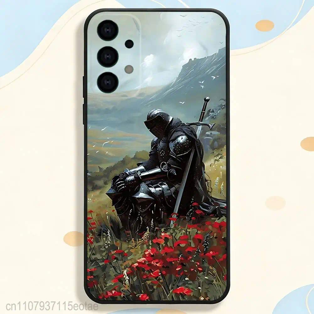 Medieval Knights Personalized Protective Smartphone Case - Soft TPU Casing, Portable Cell Phone Accessories, Fits Multiple Sizes for iPhone 11-17 Pro Max/Plus & Samsung Galaxy S23-S25, Devices, Iphone & Galaxy