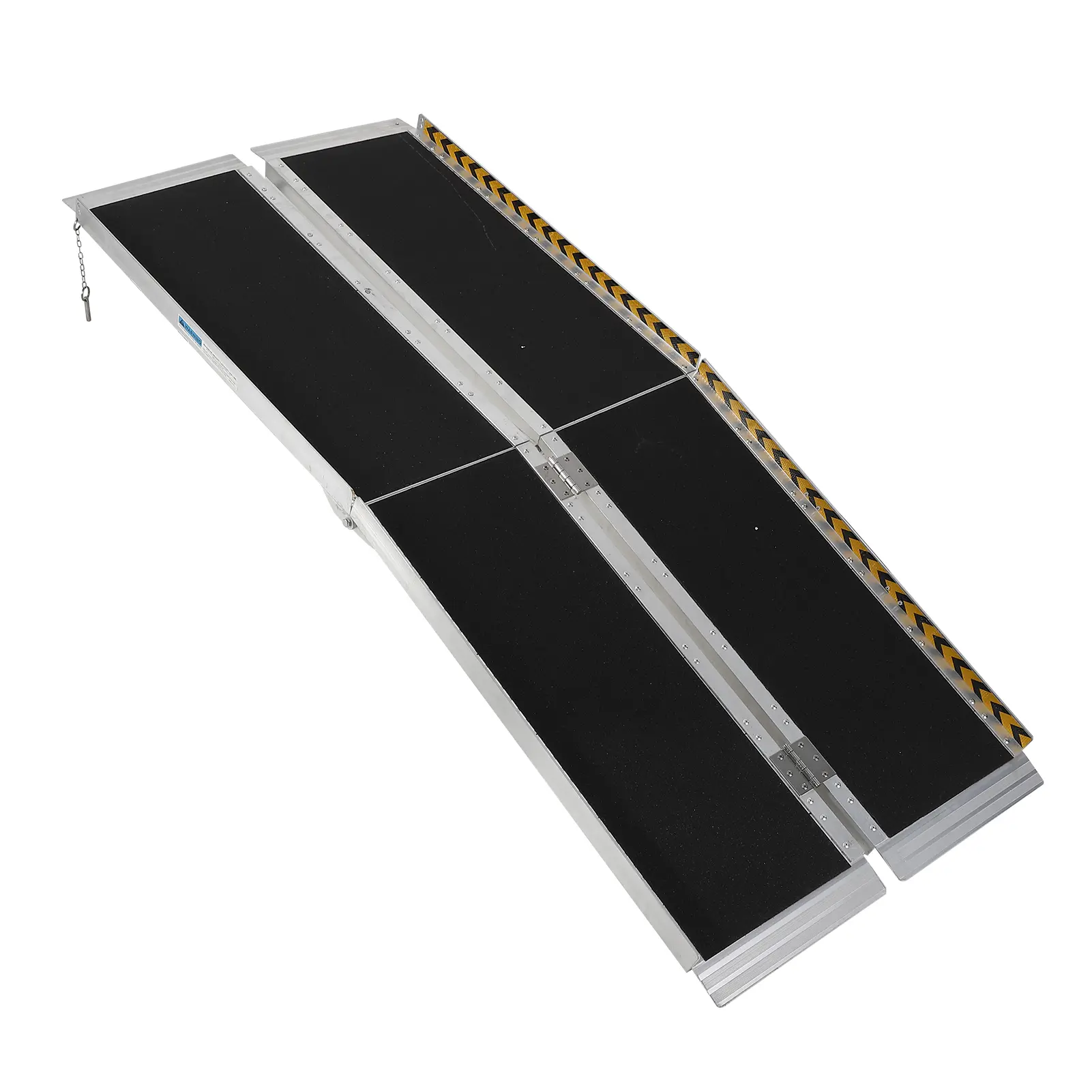 Portable Wheelchair Ramps, Non-Slip Aluminum Folding Handicap Ramps with Handle Threshold Ramps for Doorways, Ramps for Wheelchairs Accessories for Home Steps