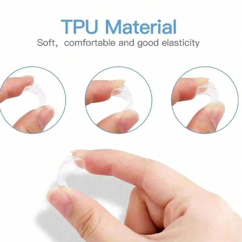 Resin Ring Adjuster Invisible Finger Guard, Adjustable Fit for Loose Rings, Comfortable and Protective, Various Sizes Available