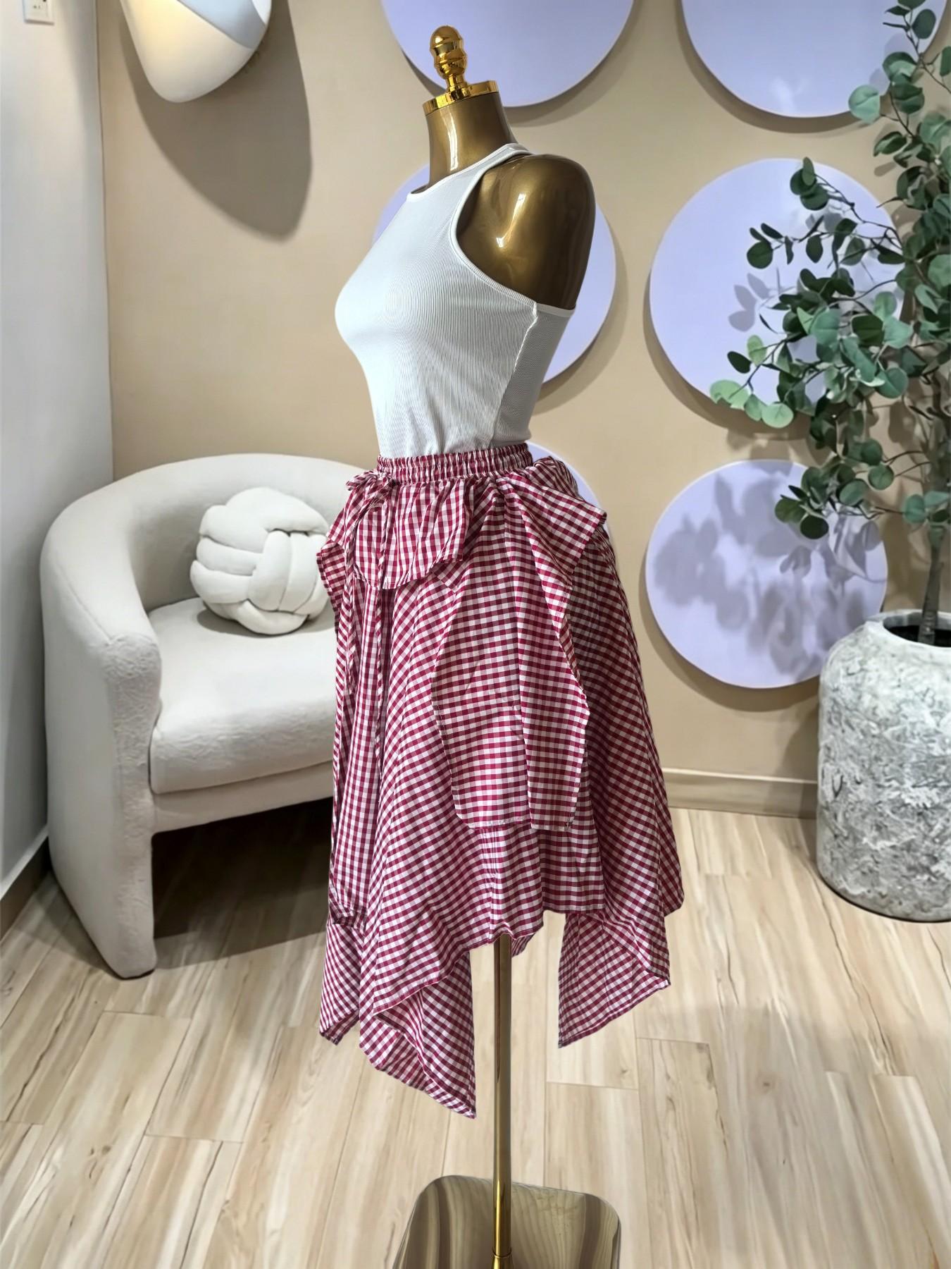 PULKRITU Elegant Women's Sleeveless Knit Tank Top and Asymmetrical Skirt Set, High Waist Striped Ruffle Dress Two-Piece,Casual Beach Resort Birthday, Vacation Street Lady Two-Piece Set,Female Fashion 2 Piece Co-ord Set, Casual Everyday Set PULKRITU Elegant Women's Sleeveless Knit Tank Top and Asymmetrical Skirt Set, High Waist Striped Ruffle Dress Two-Piece,Casual Beach Resort Birthday, Vacation Street Lady Two-Piece Set,Female Fashion 2 Piece Co-ord Set, Casual Everyday Set
