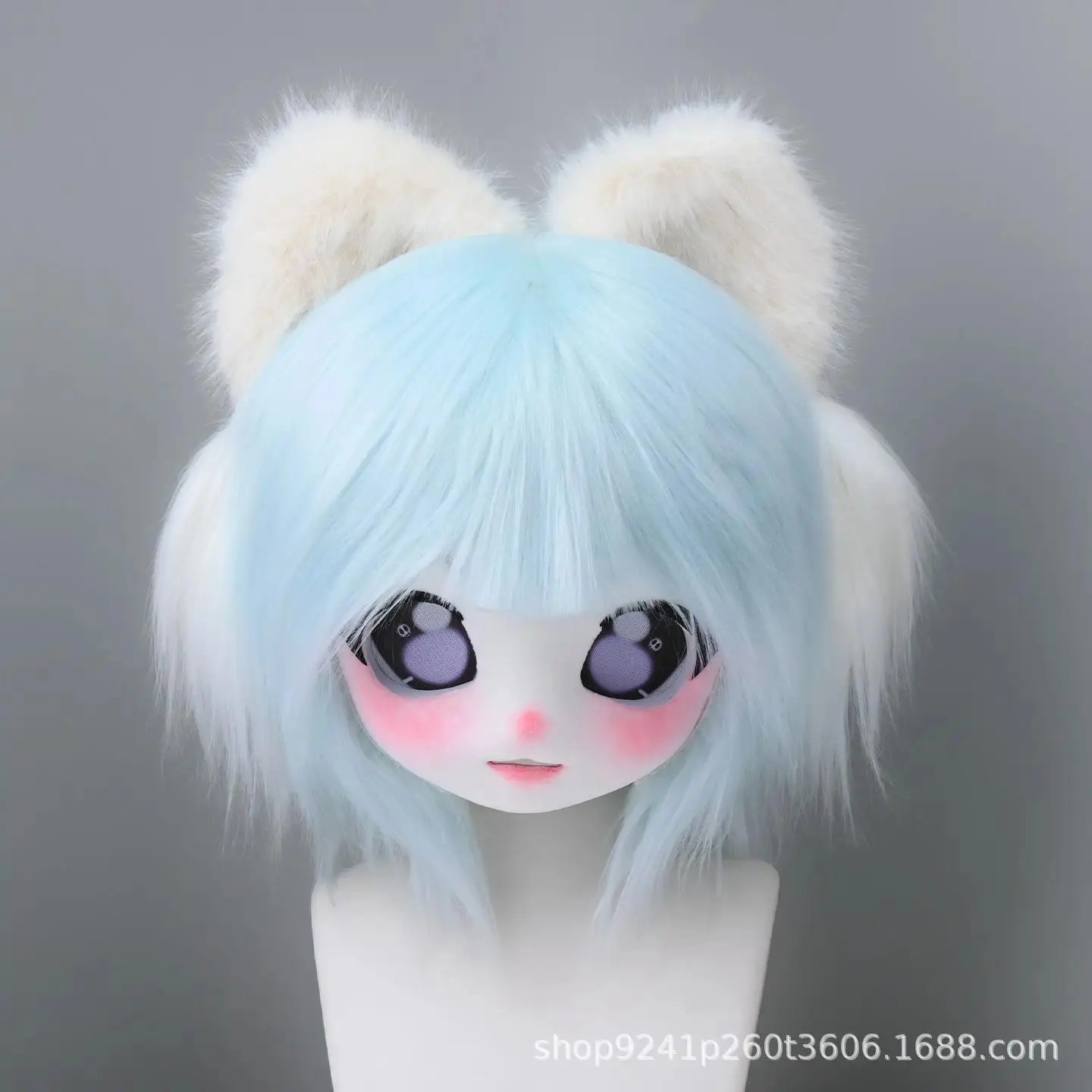 Fursuits Head Kemono Head Animal Kigurumi Kig Furry Mask Cute Halloween Role-playing Costume Cosplay Comic Exhibition Headbase