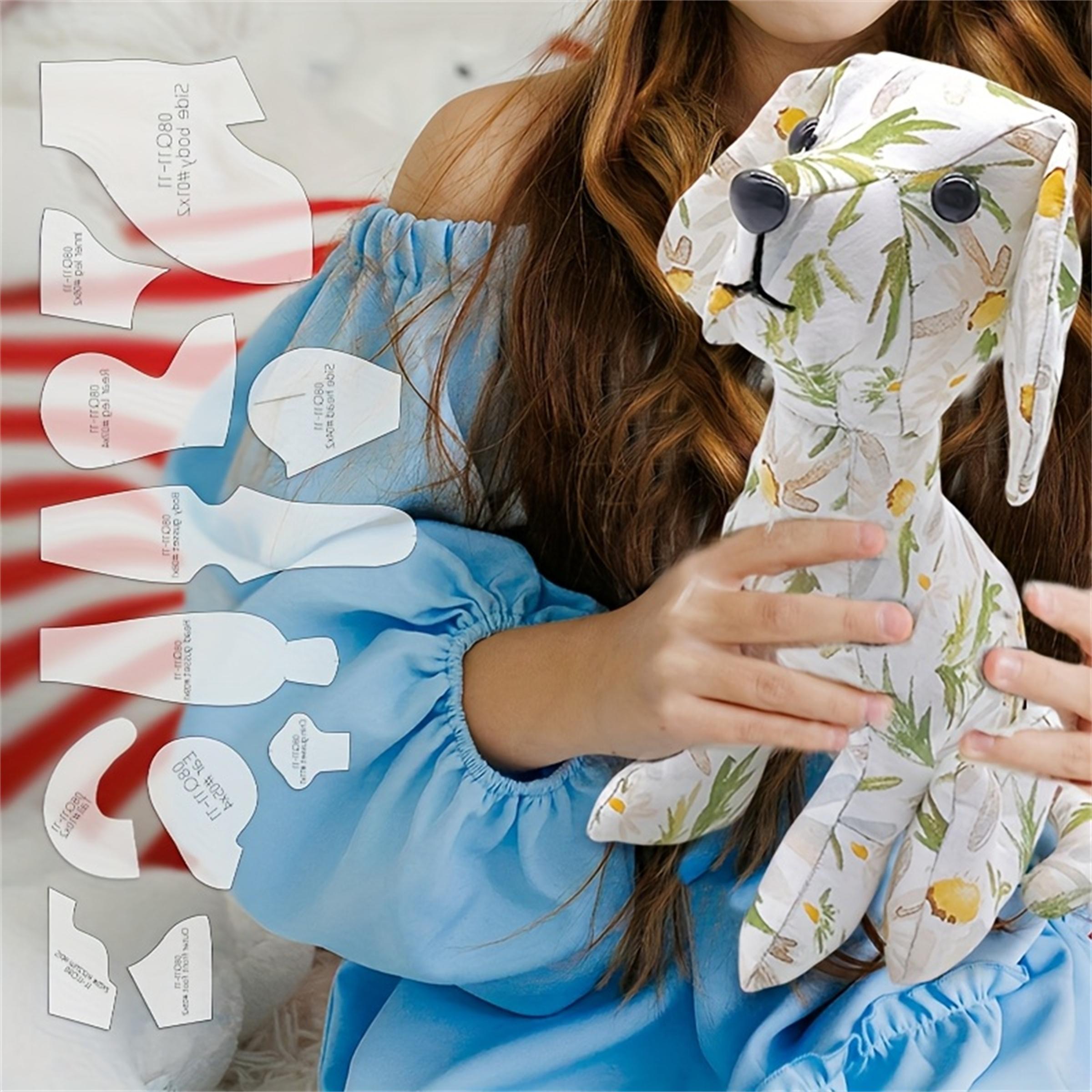 11pcs Beagle Dog Making PET Templates DIY Dog Shape Pattern Quilting Stencils Handcrafted Sewing Tool Stencil Handmade Decoration Birthday Holiday Gift