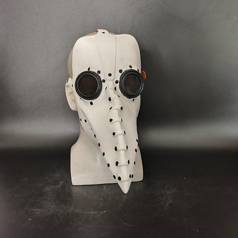 Steam Punk Plague Doctor Mask, Bird Beak Costume Accessory for Halloween Party, Unique Cosplay Prop for Dress-Up Events