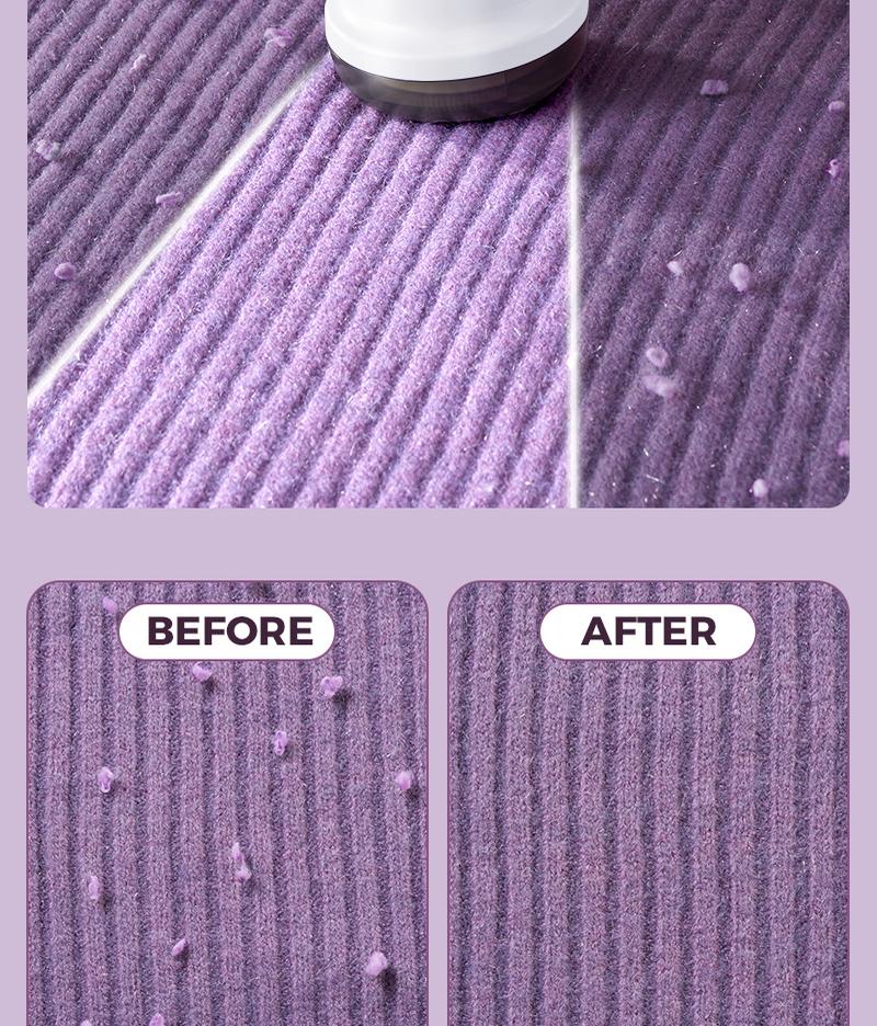 Rechargeable Fabric Shaver with 2 Replaceable Stainless Steel 6-Leaf Blades(1 Free Extra Included) | Lint Remover with 3-Speed Settings & LED Display - Efficient Sweater and Lint Shaver for Clothes, Removing Fuzz, Lint Balls, Pills, and Hairballs. Rechargeable Fabric Shaver with 2 Replaceable Stainless Steel 6-Leaf Blades(1 Free Extra Included) | Lint Remover with 3-Speed Settings & LED Display - Efficient Sweater and Lint Shaver for Clothes, Removing Fuzz, Lint Balls, Pills, and Hairballs.
