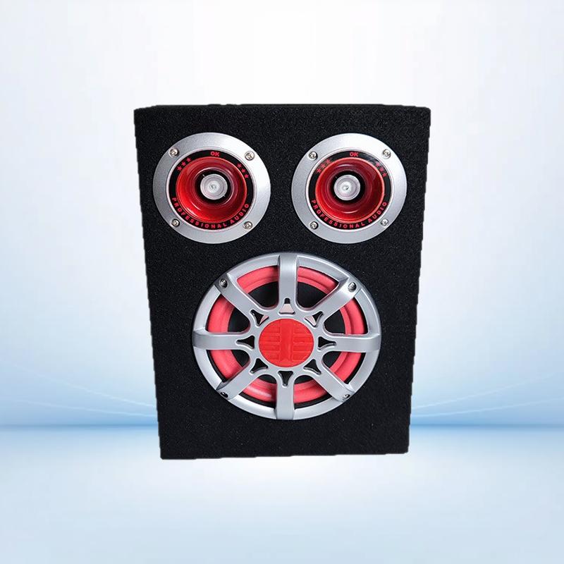 Multifunctional Active Car Subwoofer 12V/24V/220V Bluetooth Speaker with Built-in Amplifier