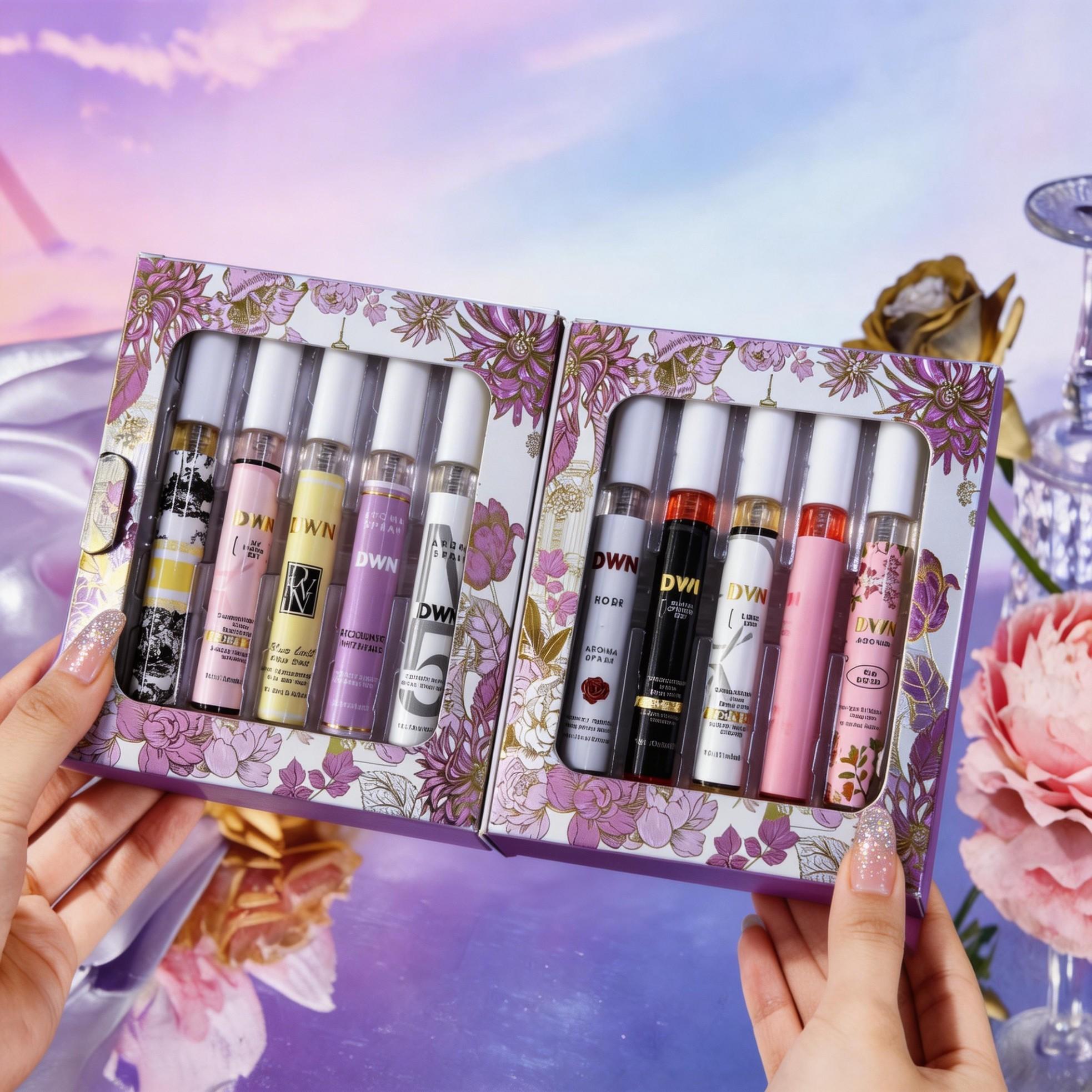 10ML*10 Brazilian Summer Luxury Perfume Spray, Long-Lasting Freshness, High-Quality Aromatherapy, Portable, Perfect Gift