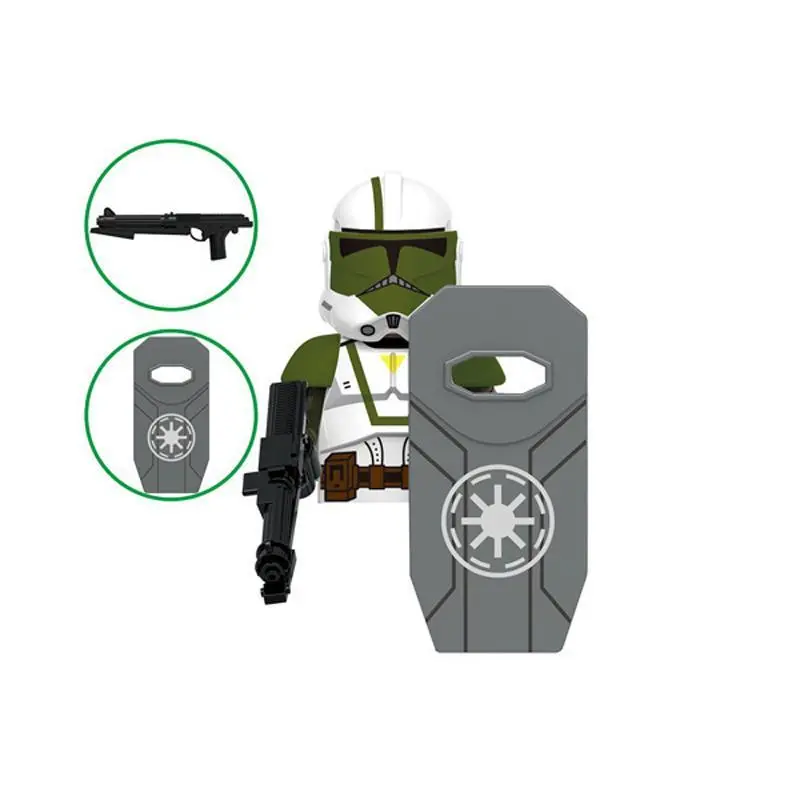 2026 Hot selling toys X0345 Doom ARC Clone Trooper 442nd APPO Building Blocks Commander Cody Bricks Figure Anaxes Mini Figurines Kids Toys Internet-famous toy