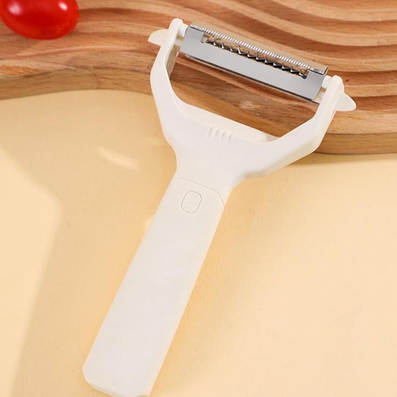 2026 New 2-In-1 Vegetable Peeler, Multi-Functional Peeler and Grater, Kitchen Fruit Peeling Chopping Tool, Essential Cooking Accessory