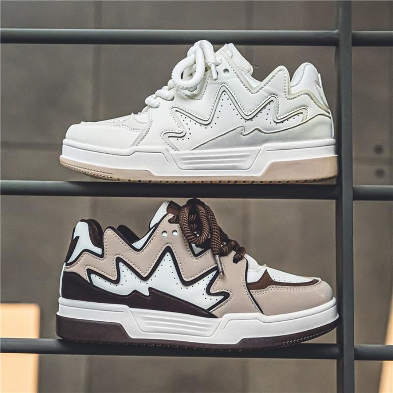 The trend of men's shoes young men's thick soles low top board shoes men's non-slip wear-resistant casual shoes Runner Chunky Sneaker china wholesale suppliers website shoes sneakers men