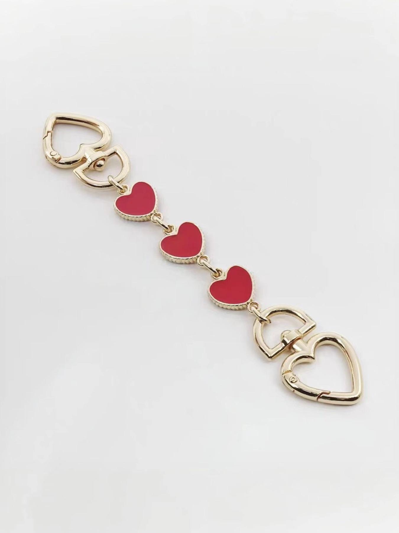 Purse Chain Extender Bag Extender Chain, Purse Strap Extenders for Handbags, Crossbody Bag Charms Accessories, Cute Design, All Seasons