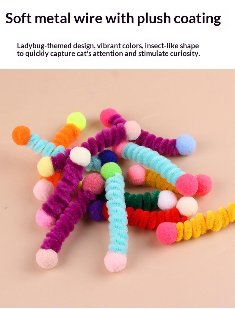 21-Piece Cat Wool Toy Set, Ideal for Multi-Cat Homes, Engaging and Interactive, Perfect for Indoor Cats, Relieves Boredom Effectively