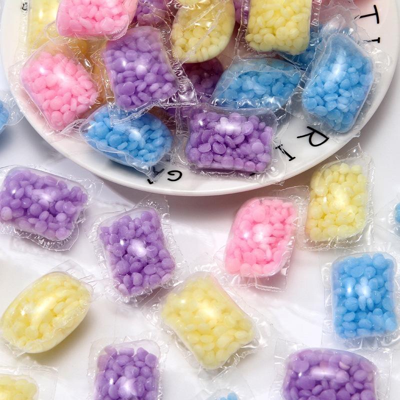 100pcs Laundry Scent Beads, Long-Lasting Fragrance Softener, Odor Eliminator, Color Protection, Fabric Freshener Granules, Home Use