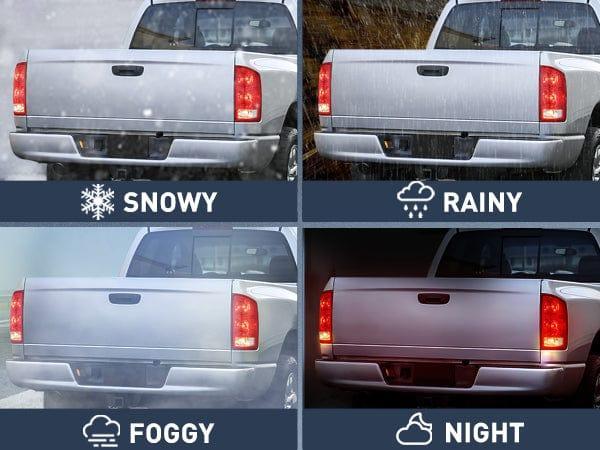 Nilight Passenger/Driver Side Taillight Assembly - OE Style Rear Lamp Replacement for 2002-2006 Dodge Ram 1500, 2003-2006 Ram 2500/3500, with Bulb, Corrosion-Resistant, Plug & Play Installation, Strictly Tested, Boosts Nighttime Visibility