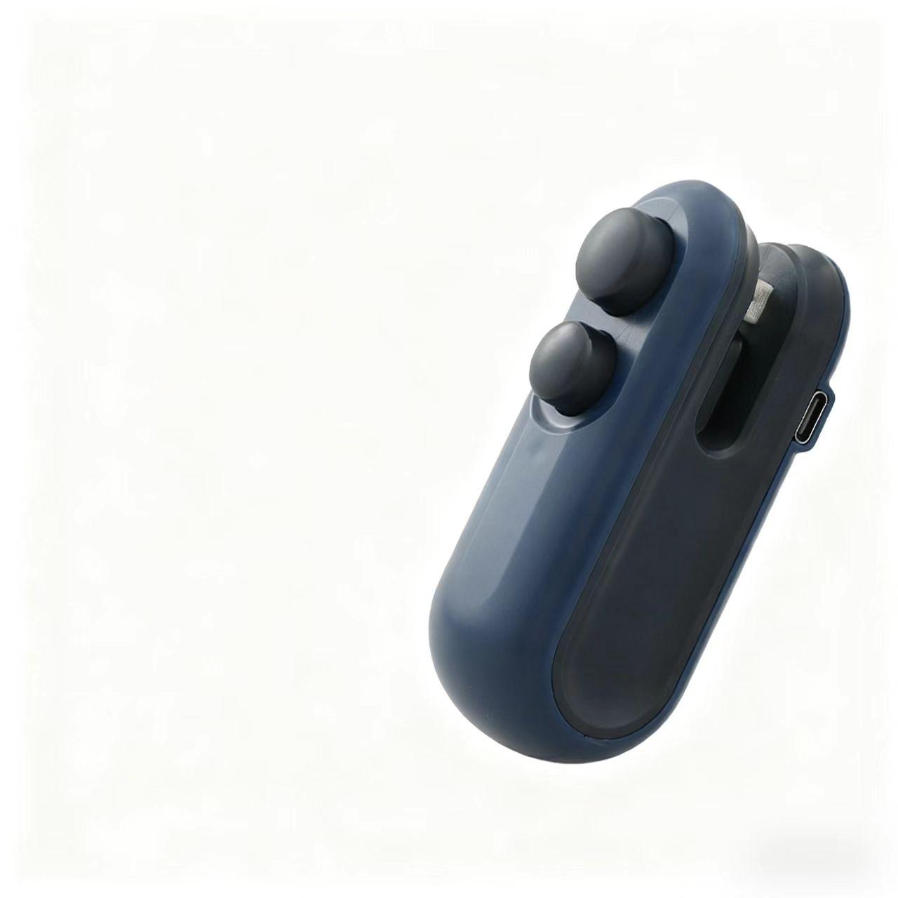 Mini Snack Bag Sealer Machine, Dual-Function USB Rechargeable Heating Sealer, Plastic Electric Heat Sealer, Portable Food Preserver